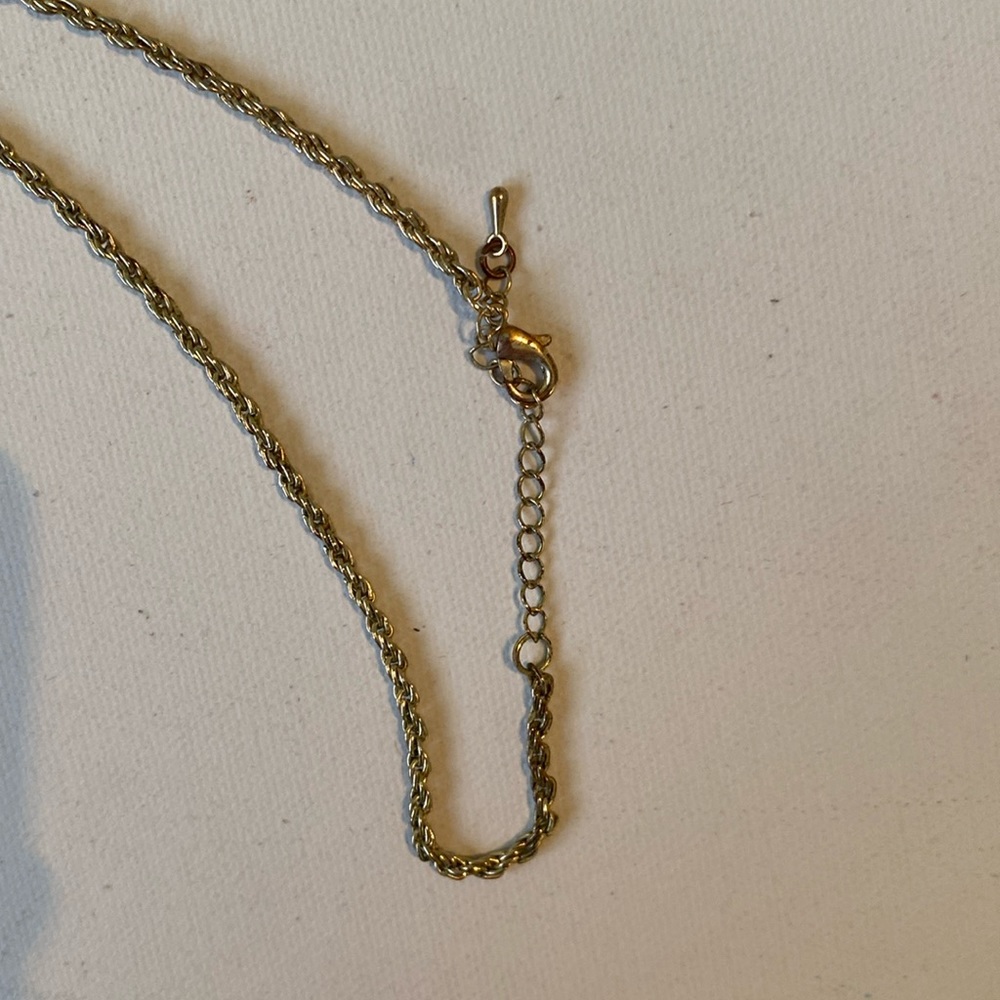 Gold plated long owl pendant chain necklace adjustable - Picture 4 of 7